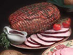 Boneless Black Peppered Smoked Ham