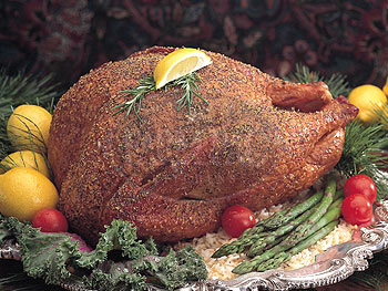 Lemon Peppered Smoked Turkey, 9-11 lbs.